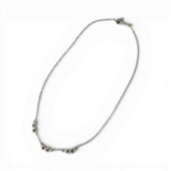 Silver necklace